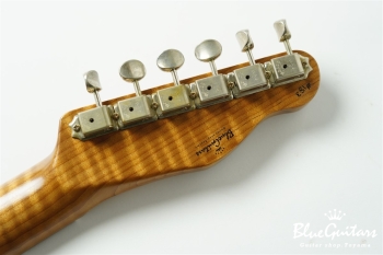 Model T. #183 Multi Layer/Medium Aged - Candy Tangerine over 3TS with Silver