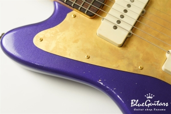 Model JM. #186 Medium Aged - Plum Crazy with Yellow