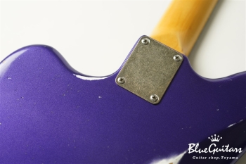 Model JM. #186 Medium Aged - Plum Crazy with Yellow