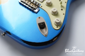 XSC-AH - Lake Placid Blue over 3TB Super Heavy Aged / Roasted Flame Maple 1p Flat Sawn 4A+ #3660