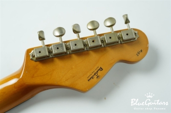 Model JM. #192 Multi Layer Heavy Aged - Willow Green over Charcoal Frost Metallic with Antique Silver