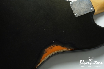 IRIS #193 Multi Layer Medium Aged - Sapphire Black over Copper with Copper Vibration