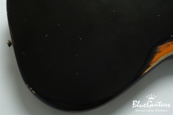 IRIS #193 Multi Layer Medium Aged - Sapphire Black over Copper with Copper Vibration