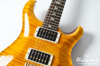 Custom 24 10Top 1-piece Flame Maple Top- Vintage Yellow