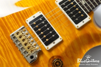 Custom 24 10Top 1-piece Flame Maple Top- Vintage Yellow