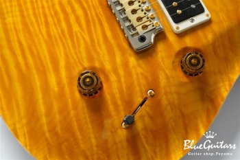 Custom 24 10Top 1-piece Flame Maple Top- Vintage Yellow