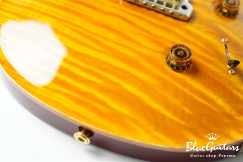 Custom 24 10Top 1-piece Flame Maple Top- Vintage Yellow