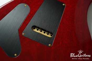 Custom 24 10Top 1-piece Flame Maple Top- Vintage Yellow