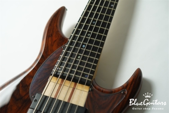 MB-R 6st Custom Cocobolo top/1pc Ash Back