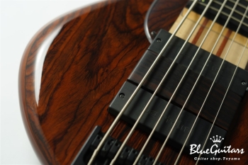 MB-R 6st Custom Cocobolo top/1pc Ash Back