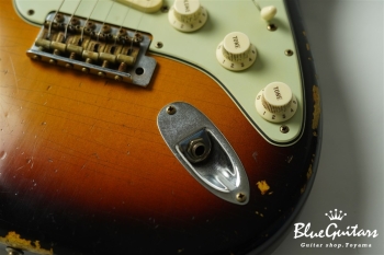 MBS 1961 Stratocaster Relic Masterbuilt by Ron Thorn - Wide Fade 3-Color Sunburst