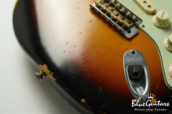 MBS 1961 Stratocaster Relic Masterbuilt by Ron Thorn - Wide Fade 3-Color Sunburst