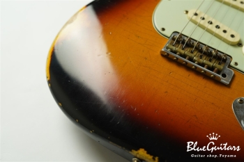 MBS 1961 Stratocaster Relic Masterbuilt by Ron Thorn - Wide Fade 3-Color Sunburst