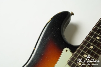 MBS 1961 Stratocaster Relic Masterbuilt by Ron Thorn - Wide Fade 3-Color Sunburst