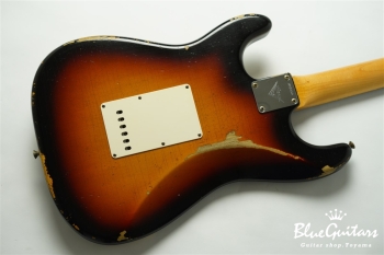 MBS 1961 Stratocaster Relic Masterbuilt by Ron Thorn - Wide Fade 3-Color Sunburst