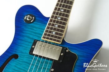Supreme Collection Trailbreaker Mark-II Tremolo - Transparent Blue Burst #24065