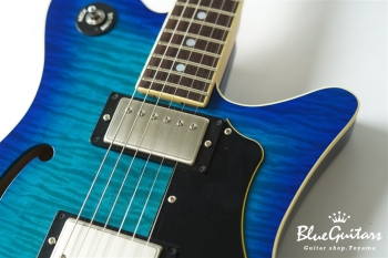 Supreme Collection Trailbreaker Mark-II Tremolo - Transparent Blue Burst #24065