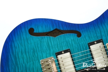 Supreme Collection Trailbreaker Mark-II Tremolo - Transparent Blue Burst #24065