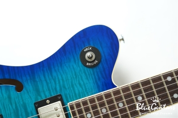 Supreme Collection Trailbreaker Mark-II Tremolo - Transparent Blue Burst #24065