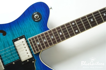 Supreme Collection Trailbreaker Mark-II Tremolo - Transparent Blue Burst #24065