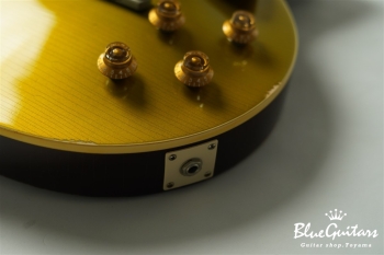 Historic Collection 1957 Les Paul Gold Top Reissue Heavy Aged Hand Selected - Dark Back