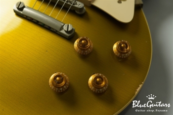 Historic Collection 1957 Les Paul Gold Top Reissue Heavy Aged Hand Selected - Dark Back