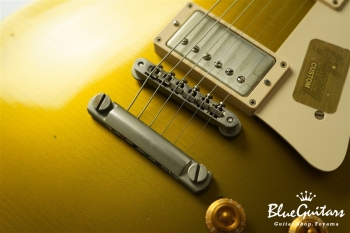 Historic Collection 1957 Les Paul Gold Top Reissue Heavy Aged Hand Selected - Dark Back