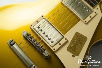 Historic Collection 1957 Les Paul Gold Top Reissue Heavy Aged Hand Selected - Dark Back