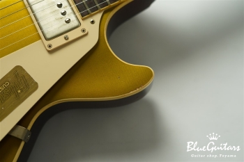 Historic Collection 1957 Les Paul Gold Top Reissue Heavy Aged Hand Selected - Dark Back