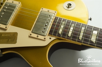 Historic Collection 1957 Les Paul Gold Top Reissue Heavy Aged Hand Selected - Dark Back