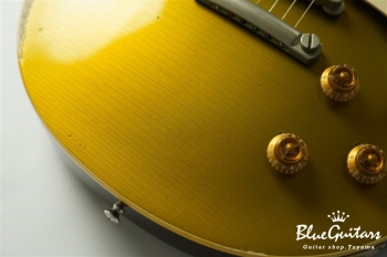 Historic Collection 1957 Les Paul Gold Top Reissue Heavy Aged Hand Selected - Dark Back
