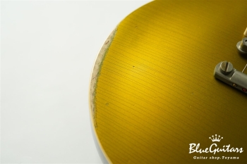 Historic Collection 1957 Les Paul Gold Top Reissue Heavy Aged Hand Selected - Dark Back