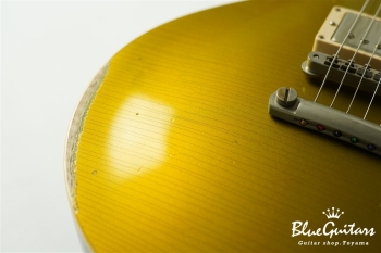 Historic Collection 1957 Les Paul Gold Top Reissue Heavy Aged Hand Selected - Dark Back