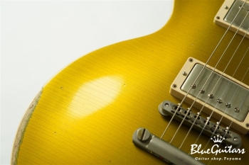 Historic Collection 1957 Les Paul Gold Top Reissue Heavy Aged Hand Selected - Dark Back