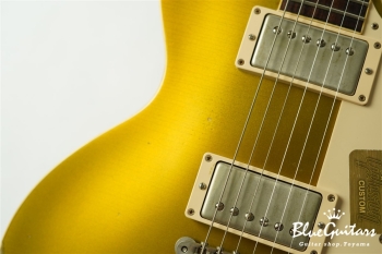 Historic Collection 1957 Les Paul Gold Top Reissue Heavy Aged Hand Selected - Dark Back