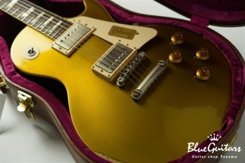 Historic Collection 1957 Les Paul Gold Top Reissue Heavy Aged Hand Selected - Dark Back