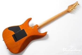 Drop Top - Figured Koa Top, Honey Shaded Edge with Binding ’21