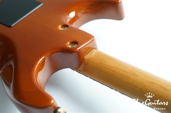 Drop Top - Figured Koa Top, Honey Shaded Edge with Binding ’21