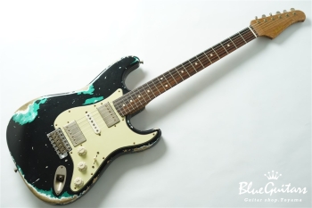 XSC-4 - Black over Sherwood Green Heavy Aged / Alder / RM-R #3561