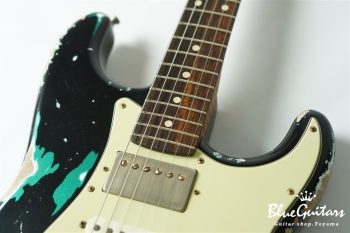 XSC-4 - Black over Sherwood Green Heavy Aged / Alder / RM-R #3561