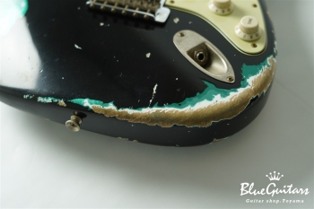 XSC-4 - Black over Sherwood Green Heavy Aged / Alder / RM-R #3561