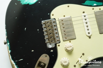 XSC-4 - Black over Sherwood Green Heavy Aged / Alder / RM-R #3561