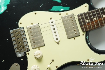 XSC-4 - Black over Sherwood Green Heavy Aged / Alder / RM-R #3561