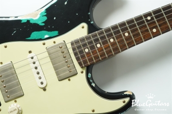 XSC-4 - Black over Sherwood Green Heavy Aged / Alder / RM-R #3561