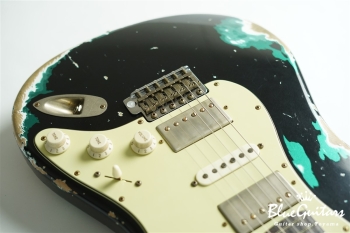 XSC-4 - Black over Sherwood Green Heavy Aged / Alder / RM-R #3561