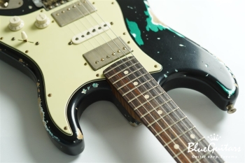 XSC-4 - Black over Sherwood Green Heavy Aged / Alder / RM-R #3561