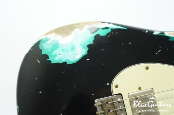 XSC-4 - Black over Sherwood Green Heavy Aged / Alder / RM-R #3561