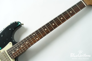 XSC-4 - Black over Sherwood Green Heavy Aged / Alder / RM-R #3561