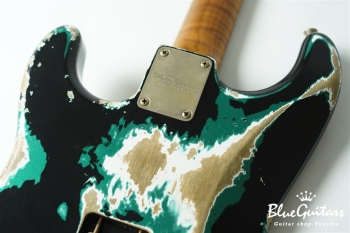 XSC-4 - Black over Sherwood Green Heavy Aged / Alder / RM-R #3561