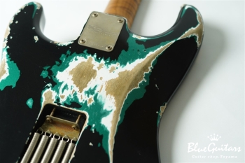 XSC-4 - Black over Sherwood Green Heavy Aged / Alder / RM-R #3561